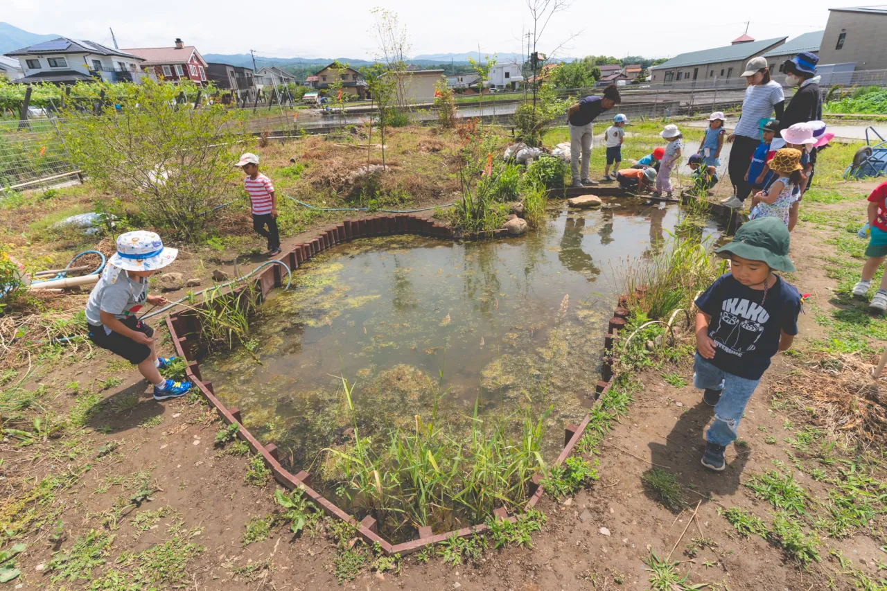 ビオトープ・菜園・田んぼ